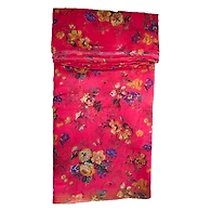 S H A H I T A J Traditional Rajasthani Floral Faux Silk Red Barati/Groom/Social Occasions Turban Safa Pagdi Pheta Cloth for Kids and Adults (Bulk Purchase) (CT326)-Pack of 1 (For Kids to Adults)
