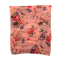 S H A H I T A J Traditional Rajasthani Floral Peach Barati/Groom/Social Occasions Turban Safa Pagdi Pheta Cloth for Kids and Adults (Bulk Purchase) (CT361)-Pack of 1 (For Kids to Adults)