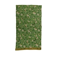 S H A H I T A J Traditional Rajasthani Floral Faux Silk Green Floral Barati/Groom/Social Occasions Turban Safa Pagdi Pheta Cloth for Kids and Adults (Bulk Purchase) (CT383)-Pack of 1 (For Kids to Adults)
