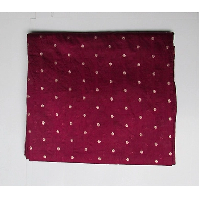 S H A H I T A J Dark Maroon or Wine Colour Dotted Barati/Groom/Social Occasions Silk Pagdi Safa Turban or Pheta Cloth for Kids and Adults (Bulk Purchase) (CT789)-SP112_PACK1