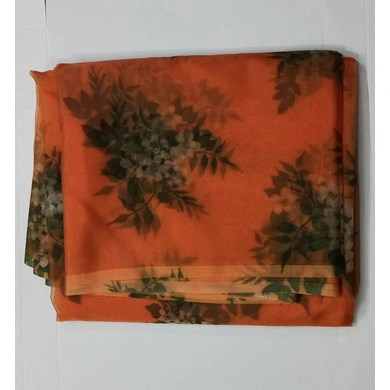 S H A H I T A J Orange Floral Barati/Groom/Social Occasions Organza Silk Pagdi Safa Turban or Pheta Cloth for Kids and Adults (Bulk Purchase) (CT785)-SP108_PACK2