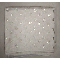 S H A H I T A J Traditional Rajasthani White Barati/Groom/Social Occasions Silk Printed Pagdi Safa Turban or Pheta Cloth for Kids and Adults (Bulk Purchase) (CT676)