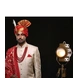 S H A H I T A J Traditional Rajasthani Wedding Red Silk Udaipuri Pagdi Safa or Turban for Groom or Dulha (CT244)-ST324_22-sm
