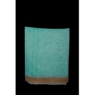 S H A H I T A J Firozi/Blue Bandhej or Chundri Barati/Groom/Social Occasions Silk Pagdi Safa Turban or Pheta Cloth for Kids and Adults (CT954)