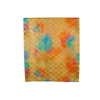 S H A H I T A J Shaded Golden Net Barati/Groom/Social Occasions Silk Pagdi Safa Turban or Pheta Cloth for Kids and Adults (CT966)