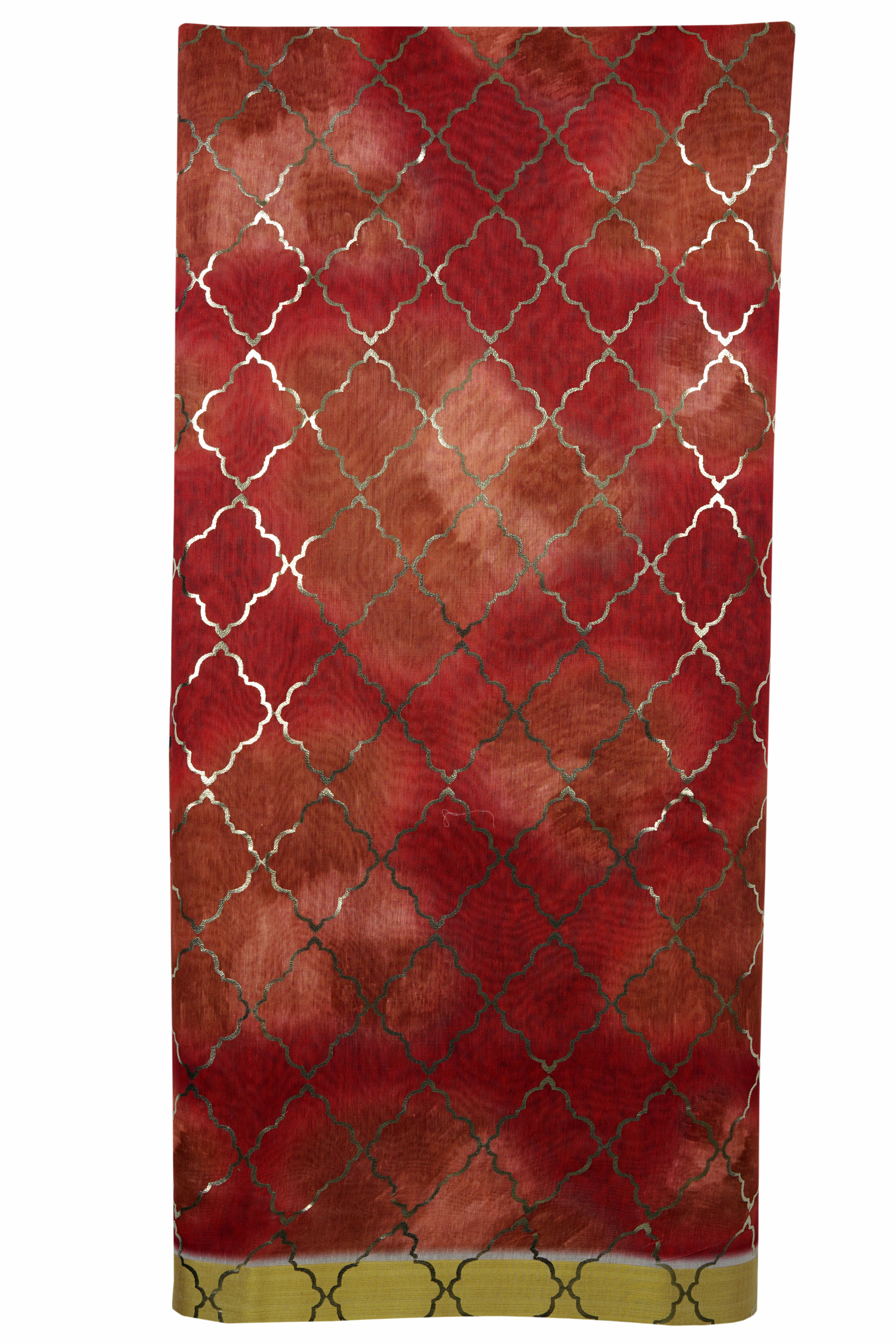 S H A H I T A J Shaded Rose Gold Net Barati/Groom/Social Occasions Silk Pagdi Safa Turban or Pheta Cloth for Kids and Adults (CT968) image 2