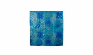 S H A H I T A J  Blue Net Silk Barati/Groom/Social Occasions Silk Pagdi Safa Turban or Pheta Cloth for Kids and Adults (CT972)