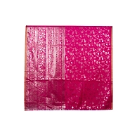 S H A H I T A J  Rani/Pink  Silk Barati/Groom/Social Occasions Silk Pagdi Safa Turban or Pheta Cloth for Kids and Adults (CT958)
