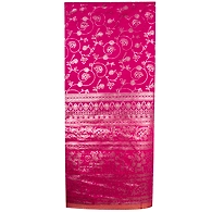 S H A H I T A J  Rani/Pink  Silk Barati/Groom/Social Occasions Silk Pagdi Safa Turban or Pheta Cloth for Kids and Adults (CT958)-Pack of 1 (For Kids to Adults)