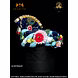S H A H I T A J Traditional Rajasthani Multi-Colored Silk Vantma or Barmeri Krishna or Ganpati Bhagwan Pagdi Safa or Turban for God&#039;s Idol/Kids/Adults (RT558)-RT558_21-sm