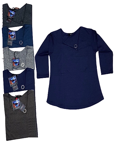 Round Neck Regular fit Top-WT00005-1