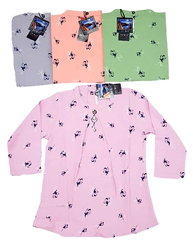 Round Neck Regular fit Top for lady