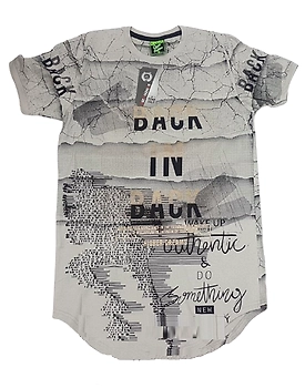 Round Neck Printed T-Shirt