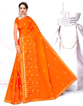 Raj Vadhu Print Cotton Saree