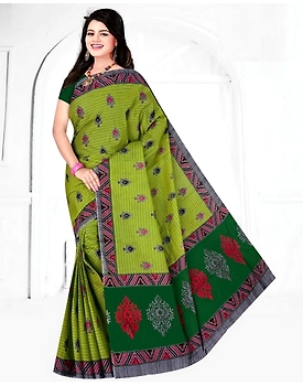Kritika Print Cotton Saree