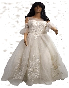 Cream White Gown for women