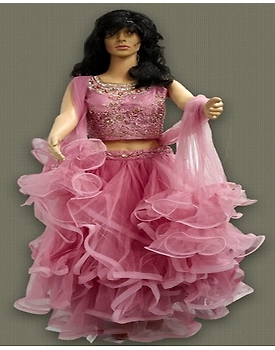 Rose Pink Gown for women