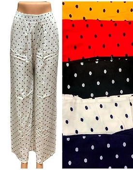 Lady Cotton Palazzo Wide Leg Bottom
