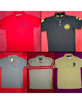 Collar Men Half T-Shirt