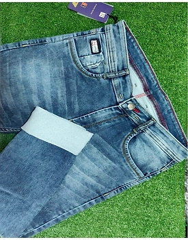 Sliky Knitted blue jeans