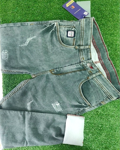 Silky denim green light tonne-MJ000012