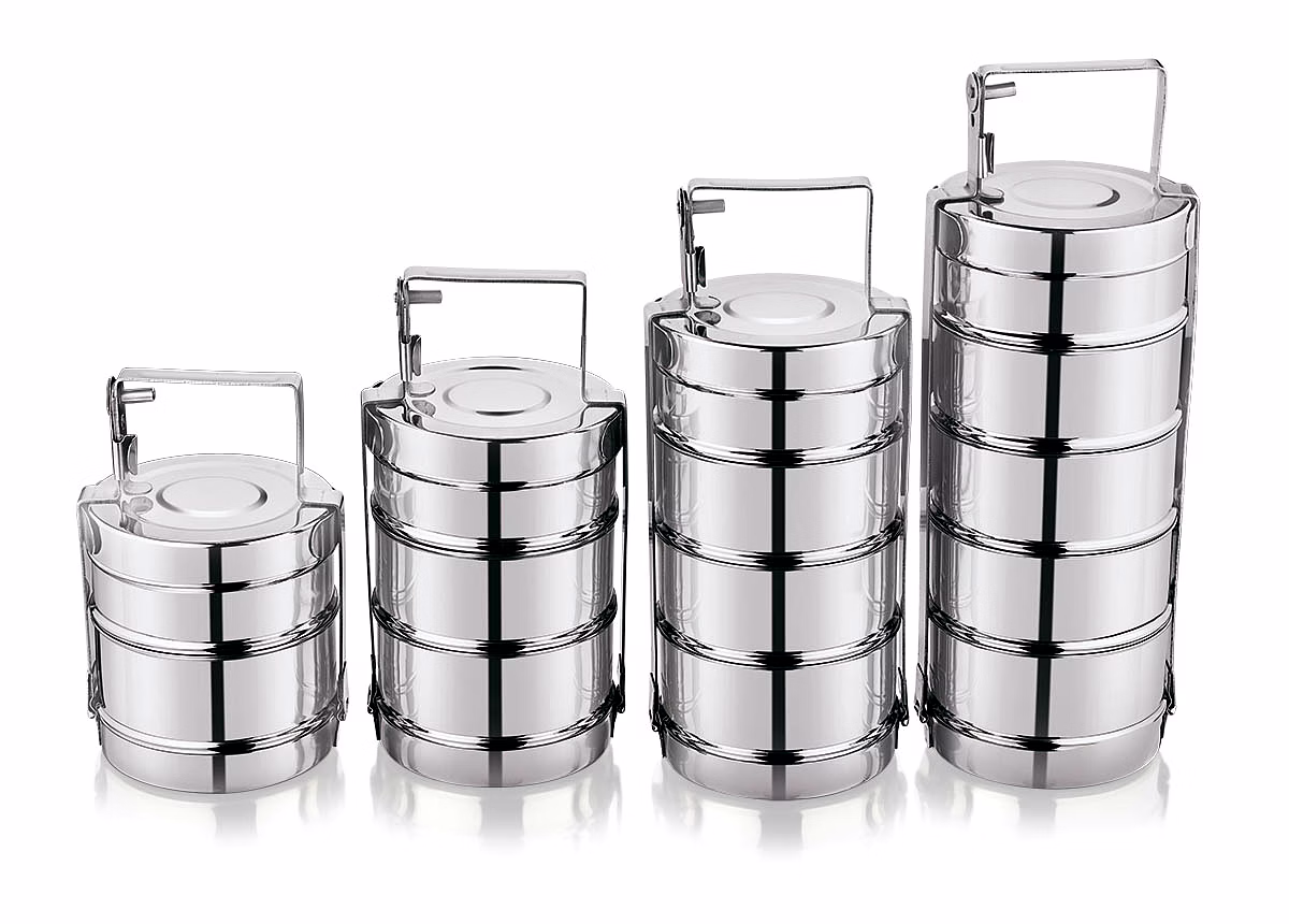 stainless steel bombay tiffin