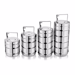 stainless steel bombay tiffin
