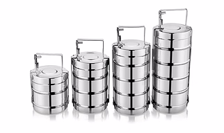 Stainless Steel Bombay Tiffin