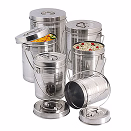 stainless steel kadi dabba