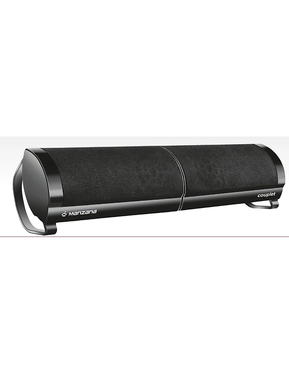 Manzana Couplet Mini Sound Bar 2.0 Multimedia Speaker-MIT0008
