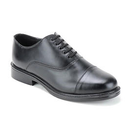 Black Leather Oxford Formal SHOES24