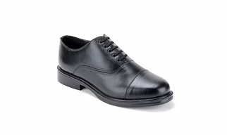 Black Leather Oxford Formal SHOES24