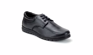 Black Leather Derby Formal SHOES24
