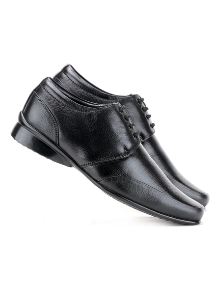 Pine Leather Derby Formal SHOES24-7-Black-5
