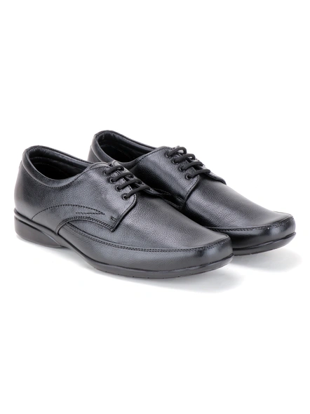 Pine Leather Derby Formal SHOES24-10-Black-6
