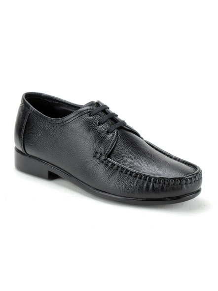 Black Leather Derby Formal SHOES24-Black-6-2