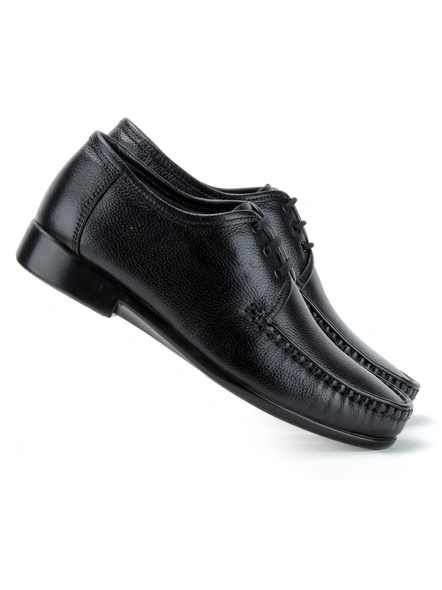 Black Leather Derby Formal SHOES24-Black-6-5