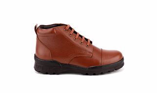 Tan Leather Police Boot SHOES24