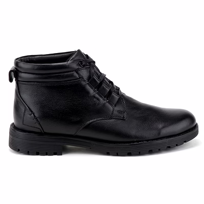 black leather boot shoes24