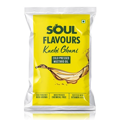 SOUL FLAVOURS KACHI GHANI COLD PRESSED MUSTARD OIL