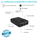 EVM Enable+ 10000 mAh Lithium Polymer Power Bank with Digital Indicator and 2 Years Warranty-Black-2-sm