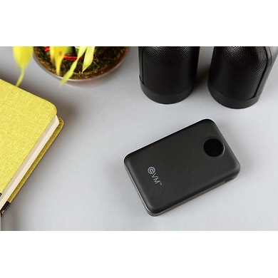 EVM Enable+ 10000 mAh Lithium Polymer Power Bank with Digital Indicator and 2 Years Warranty-Black-5