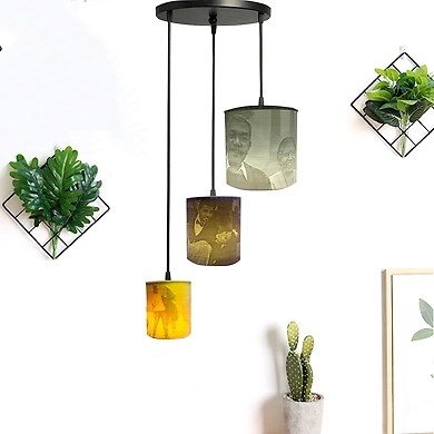 Lithophane Ceiling Lamp-RYLITHOLAMP