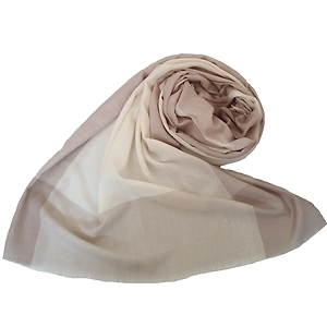 Diamond Weave Cont Palla #DW- CP-2702# Beige with White Colour