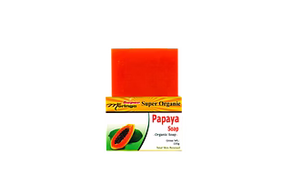 Super Moringa Organic Papaya Soap