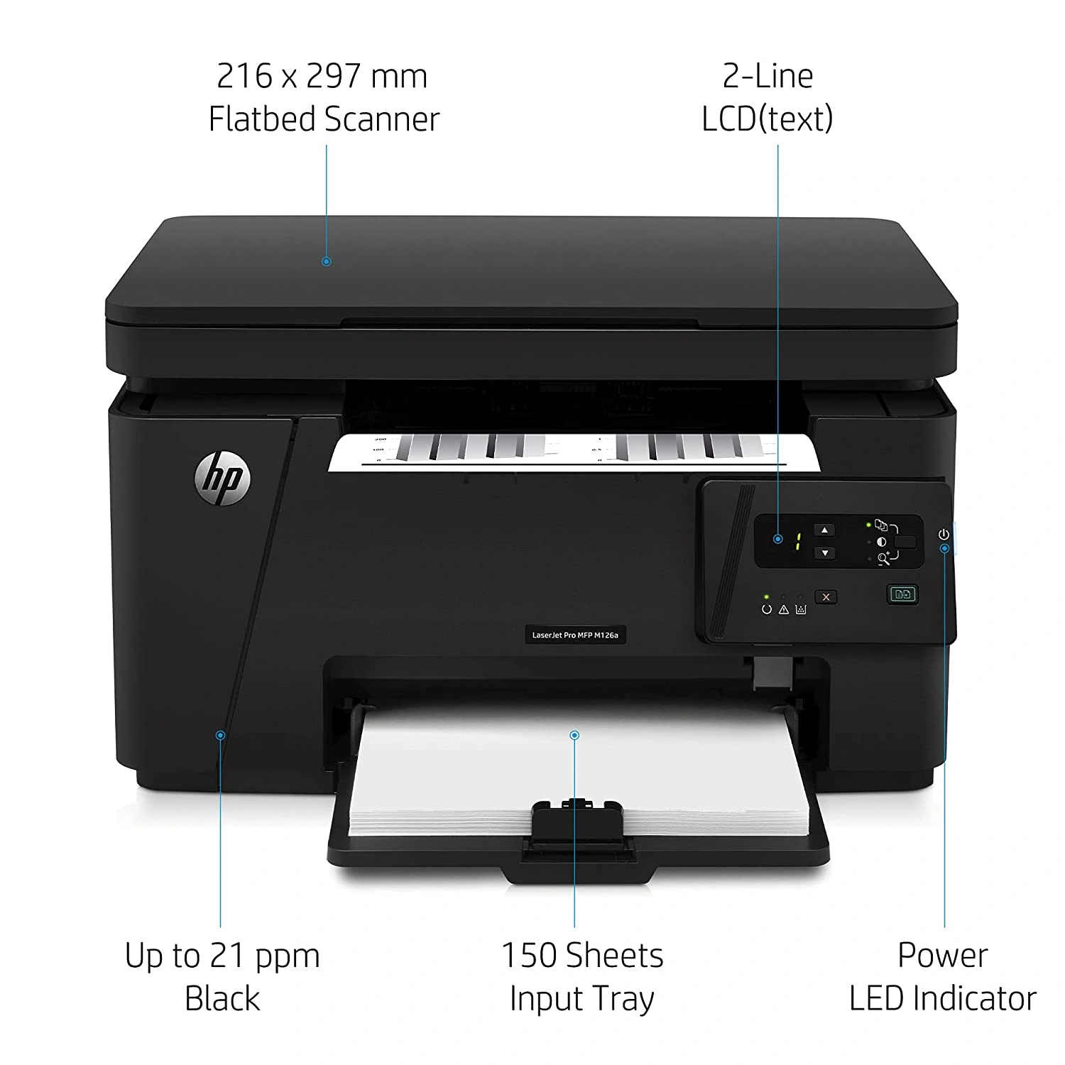 Hp Printer Lj Aio 126a Black P4528-2