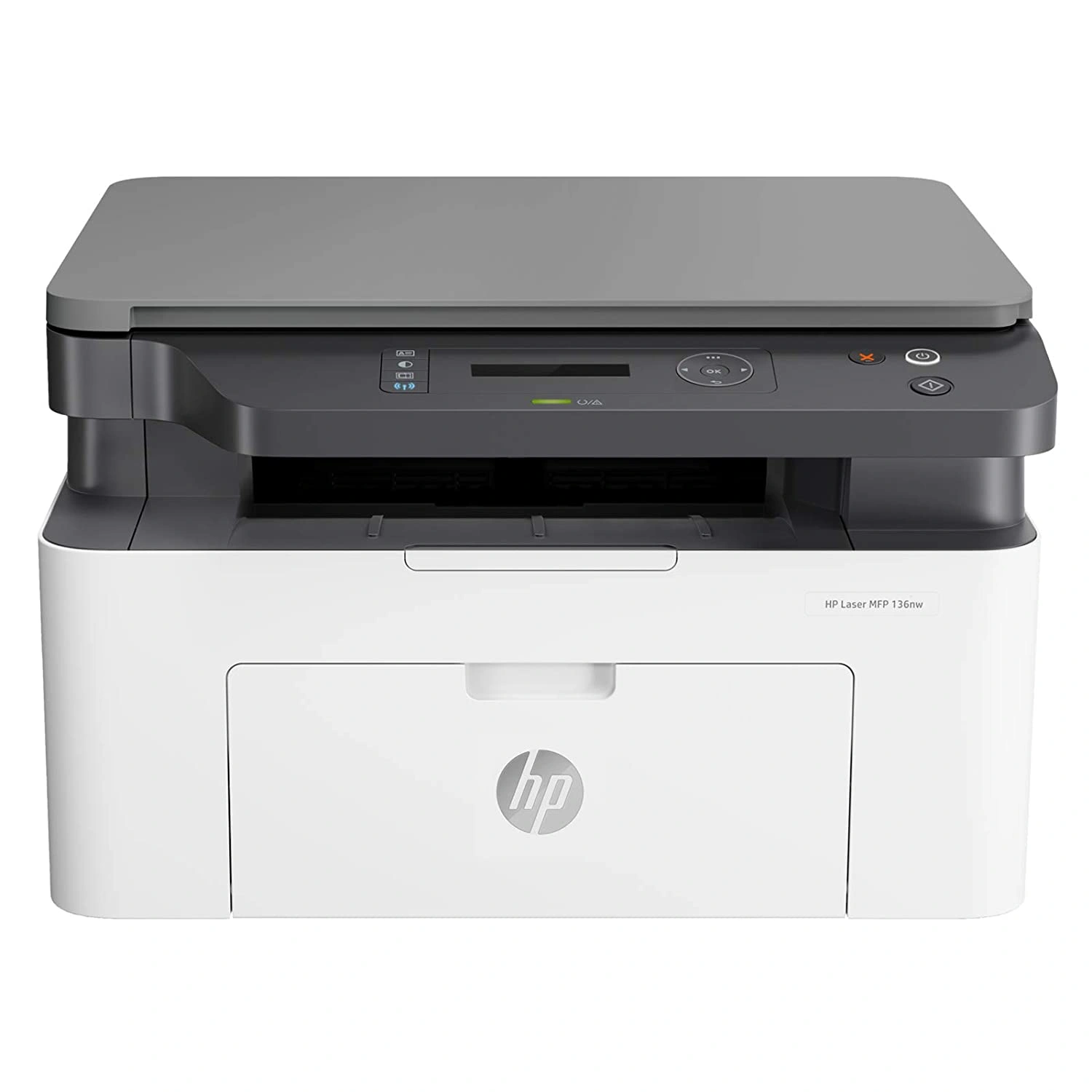 Hp Printer Lj Aio 136nw White &amp; Black  P3299-P3299