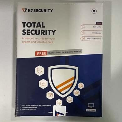 K7 Total Security (1 Year Subscription, 3 Device) P2292-P2292
