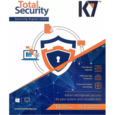 K7 Total Security (1CD 1 KEY,3Year Subscription, 10 Device) P2296-P2296