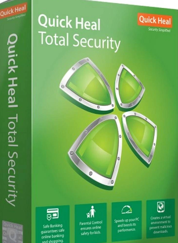 Quick Heal Total Security Standard 1 User (3yr) TS1 P1053-P1053